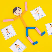 Juguete Educativo De Madera Para Deportes DIY Puzzle Tablero Juego De Aprendizaje Temprano Para Niños En Preescolar Entrenamiento De Habilidades Motoras Finas - details 7