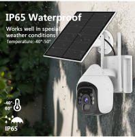 Cámara de Vigilancia PTZ 3MP Exterior con Batería 18000mAh + Panel Solar 5W, WiFi, CCTV, Rotación 360° - Seguridad para Hogar y Exteriores - details 11