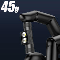 Linterna Frontal LED Mini De Alta Potencia 1000LM Tipo C USB Recargable 18650 Para Camping Caza Y Actividades Al Aire Libre - details 1