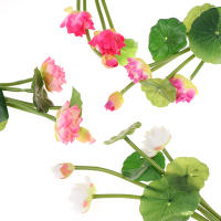 Loto Artificial Flor Silken Lirio De Agua Para Decoración De Micro Paisaje En Hogar Y Exterior - details 9