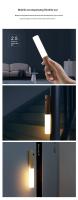 JUSTLANG Luz LED Magnética Con Sensor De Movimiento PIR Para Pasillos Y Porches Luz Automática USB Material ABS Y Vidrio Farolillo Moderno Para Cocina Dormitorio Estudio Baño - details 1