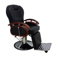 Silla / Sillon Barbería Ergonómica APOLO para Barbería, Peluquería y Salón - Negro - Altura Ajustable, Giratoria y Cómoda - details 3