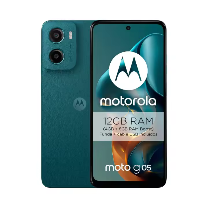 motorola moto g05 4G Forest Green / 4+128GB / 6.67" 90Hz HD+ - 1