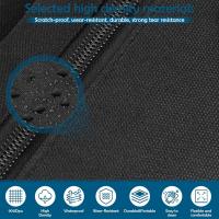 Riñonera impermeable para hombre y mujer, con 4 bolsillos y cremallera, moderna, con cinturón ajustable, ideal para senderismo, correr y viajar. - details 2