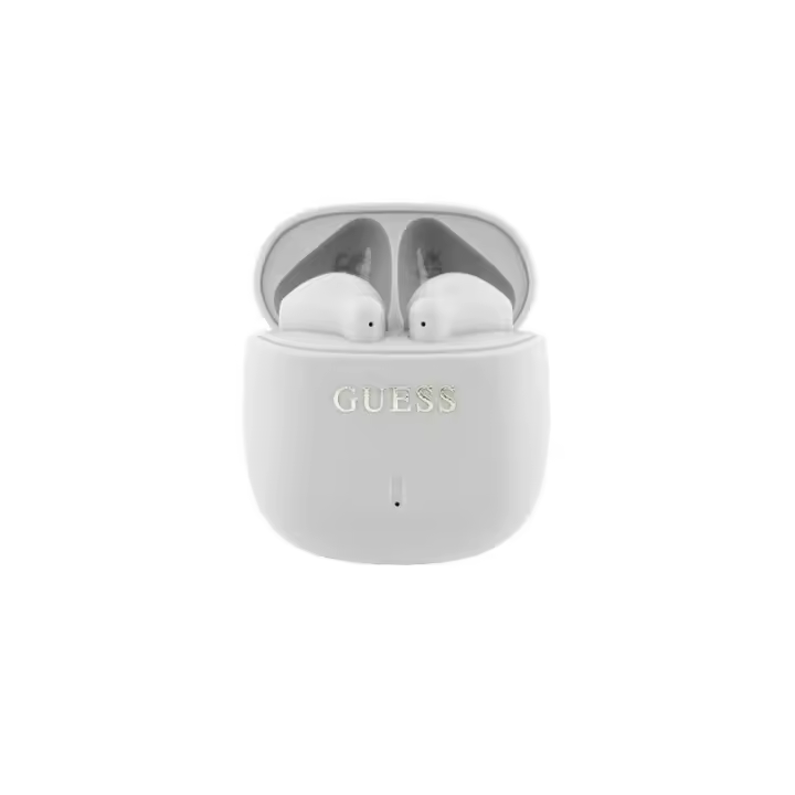 Auricular inalámbrico Guess Classic / TWS / Bt 5.3 / Control por voz / 300 mAh / Blanco / GUTWSJ14ESGH - 1