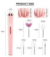 Mini Taladro De Uñas Eléctrico De Acrílico Portátil Máquina De Uñas Con Bits Profesionales Para Eliminar Uñas Y Pedicura Manicura - details 5