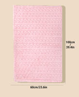 Manta De Bebé De Tafetta De Color Sólido Super Suave Manta De Envolver Para Recién Nacidos Manta Cálida Y Ligera Para Niños - details 3