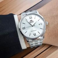 Reloj automático hombre Orient Contemporary RA-AC0F10S dial plata 41.6mm Cristal de Zafiro - details 5