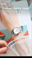 Reloj De Pulsera OPK 8115 Para Mujeres Resistente Al Agua Con Correa De Red De Acero Inoxidable Y Luz Luminosa Moda Sencilla - details 9