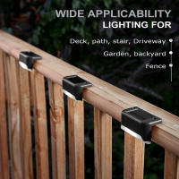 Lámpara Solar LED Para Pasos Exteriores Impermeable Iluminación De Patio Y Camino Puerta De Cama Moderna Instalación Auto-Contenida - details 0