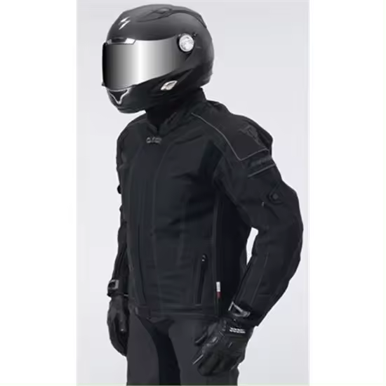 CAZADORA MOTO EVOLUTION TJ2.36 HOMBRE NEGRA 23611 - 1