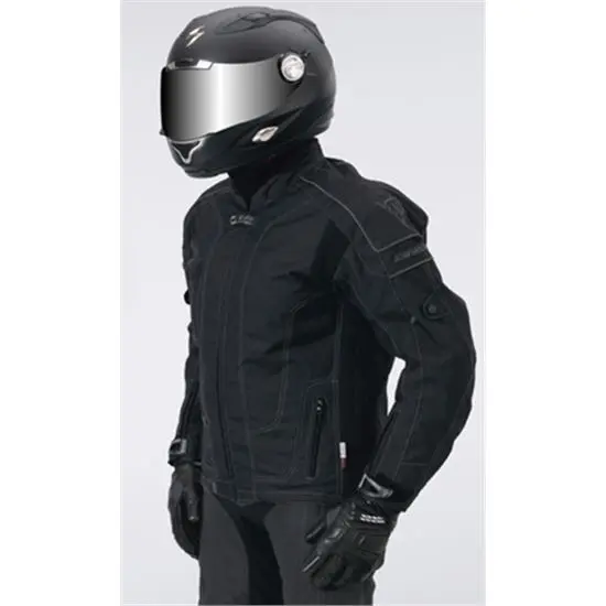 CAZADORA MOTO EVOLUTION TJ2.36 HOMBRE NEGRA 23611 - 1
