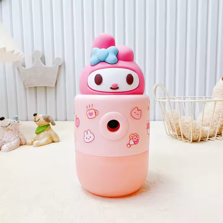 Pulverizador De Lápices De Mano Sanrio Para Estudiantes Estuche De Estación De Trabajo Portátil Regalos Para Niños Y Niñas - 1