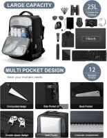 Mochara Viaje Avion Cabin 40x20x25 Mujer Ryanair Maleta Equipaje de mano 40x20x25 Ryanair Bolsa de Viaje Hombre Maletas De Viaje Cabin MoChila Portatil 14 Pulgadas Para Viaje - details 2