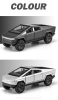 Modelo De Coche Tesla Cybertruck a Escala 1:36 Para Niños Con Sonido Y Luz Camión De Metal Juguete Educativo Para Niños Regalo De Navidad - details 5