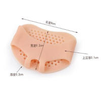 Almohadillas De Silicona Para Metatarsianos Separador De Dedos Alivio Del Dolor Orthopédicas Masajeador De Pies Antideslizante Transpirable Ligero Absorbedor De Choque Confort Para El Pie - details 7