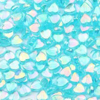 100pcs Bolas De Acrílico Corazón AB Color Transparentes 8mm Para Fabricación De Joyas Collares Pulseras Accesorios DIY - details 5
