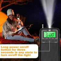 Radio Portátil Am FM SW, Radio de Transistores with LED interior, Radio de Bolsillo de Emergencia para Acampar al Aire Libre - details 3