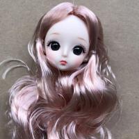 Muñeca De Juguete DIY Con Cabeza De Muñeca De Anime Larga Y Colorida Ojos Estelares Para Niñas Regalo De Vestir Muñeca De 1/6 - details 36