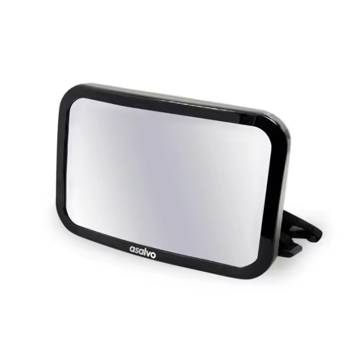 Asalvo Espejo Retrovisor para Coche 360º - Aumenta la Seguridad y Visibilidad del Conductor con un Gran Ángulo de Visión y Ajuste Total para una Conducción más Segura y Cómoda - 1