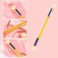 Doble Cabeza Esponja Para Uñas Pincel De Gradiente Floreciente Escritura Lavable Herramientas De Manicura Para Gel UV - details 4