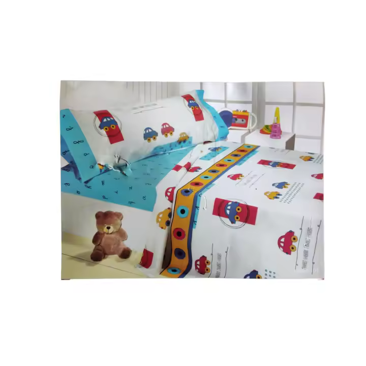 Futonia Funda Nórdica Burrito 50% Algodón 50% Poliéster Cama 90 - Diseño Infantil - 1
