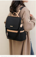 Mochila urbana sencilla de alta gama de nailon, mochila de gran capacidad para mujer. - details 7