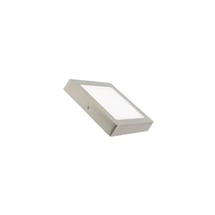 Ledkia Plafón LED 18W Cuadrado Metal 225x225 mm Silver - 1