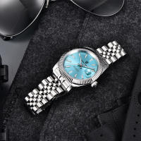 Reloj Mecánico Para Hombre PAGANI DESIGN PD-1645 V3 2024 Cristal De Zafiro Resistente Al Agua 10 Bar Pulsera De Acero Inoxidable Estilo Casual - details 1