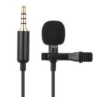 Mini Micrófono Lavalier Portátil 1.5m Condensador Clip-on Para Teléfono Y Computadora Con Cable USB Y Tipo C - details 1