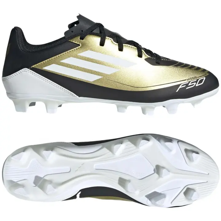 Botas de Futbol Adidas F50 Club Fxg Messi para hombre en color dorado - 1