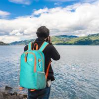 Mochila ultraligera de 20 litros, mochila plegable, mochila de senderismo portátil, mochila impermeable, bolsa multifuncional para acampar al aire libre, adecuada para exteriores, unisex - details 10