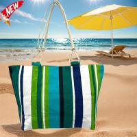 MEJORADA TOTE BAG Grande Rayas Multicolor – BOLSO DE PLAYA de Lona con Asas de Cuerda, Capacidad Extra, 6 Colores Disponibles - details 10
