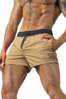 Shorts Deportivos Tejidos Para Hombres Camuflaje Transpirables Ligeros Secado Rápido Talla Europea Y Americana Tres Puntos - details 5
