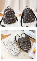 Nuevos Bricos Europeos Bolsas De Hombro Para Mujer Con Estampado Retro Múltiples Maneras De Portar Pequeño Bolsos De Malla PU Con Lining De Poliéster - details 14