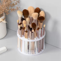 Organizador De Maquillaje Multifuncional Para Lápices De Cejas Y Pinceles De Maquillaje Almacenamiento Grande Para Utensilios De Rostro Material Plástico - details 6
