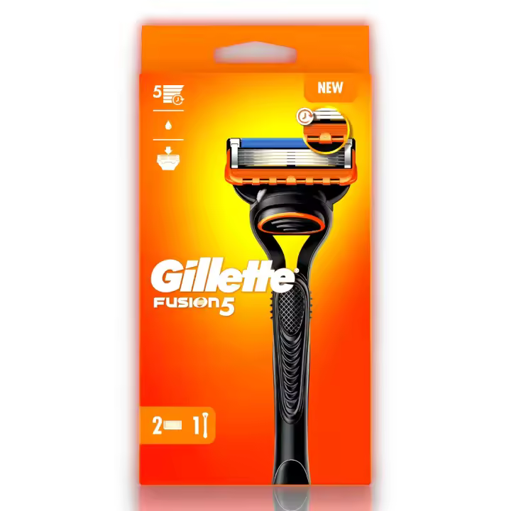 Gillette Fusion5 Maquina de afeitar  + 2 recambios - 1