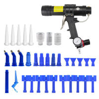 Bomba De Grasa 310ML Pneumática Para Adhesivo De Silicona Herramienta De Soldadura De Vidrio Y Construcción Tamaño 260*240MM - details 12