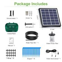 Kit De Riego Inteligente Solar 6V 2W Con Batería Integrada De 1800mAh Para Plantas En Macetas Dispositivo De Riego Programable - details 6