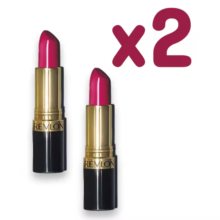 PROMOCIÓN DUPLO REVLON SUPER LUSTROUS LIPSTICK CREME 440 CHERRIES IN THE SNOW 4.2 g - 1