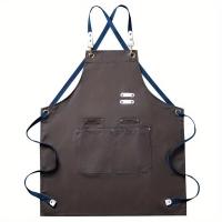 Aguayos De Algodón Para Hombres Y Mujeres Con Bolsillos Duraderos Y Resistente Al Agua Para Cocina Trabajo BBQ Chef - details 9