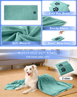 Toalla Para Mascotas Rápida Y Absorbente Para Perros Y Gatos Teléfono De Limpieza Para Tienda De Mascotas Suministros De Baño Para Animales - details 4