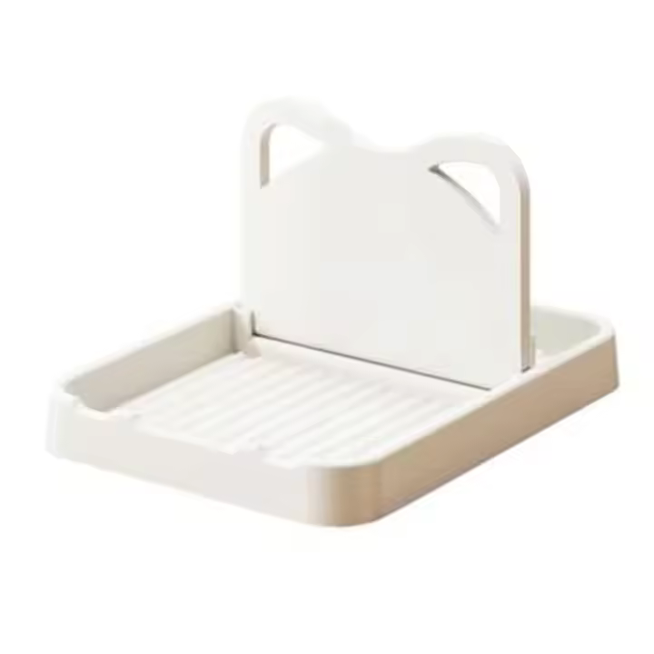 Soporte de Cuchara con Tapa y Soporte Plegable para Cocina Holder de Tapa de Olla de Gato para Cucharas Blanco Unisex Producto Normal Fabricado en China - 1