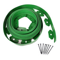 Kit De Aro De Jardín Flexible 5m/10m Con 15/30 Clavos Instalación Sencilla Sin Excavación Para Línea De Jardín Valla De Jardín - details 7