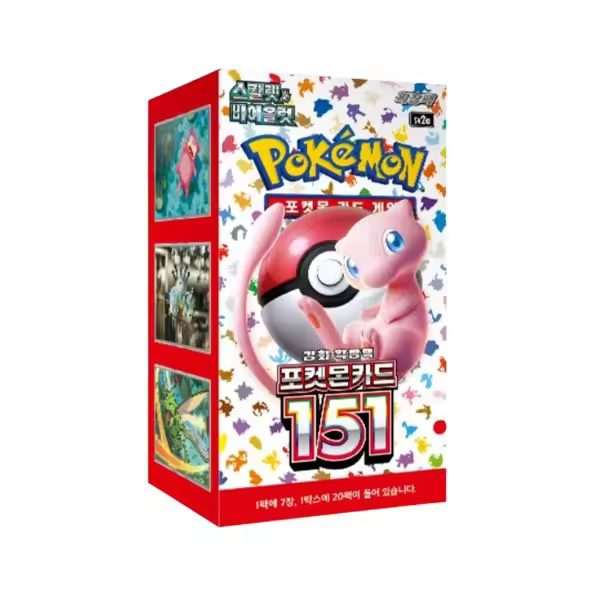 Pokémon 151 Caja 20 KR    - Cartas Pokemon Originales - 1