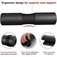 Almohadillas De Hombro Para Mancuerna De Pesas Antideslizantes Espesor Aumentado Soporte De Cuello Protección Para Ejercicios De Gimnasio Y Fitness - details 1