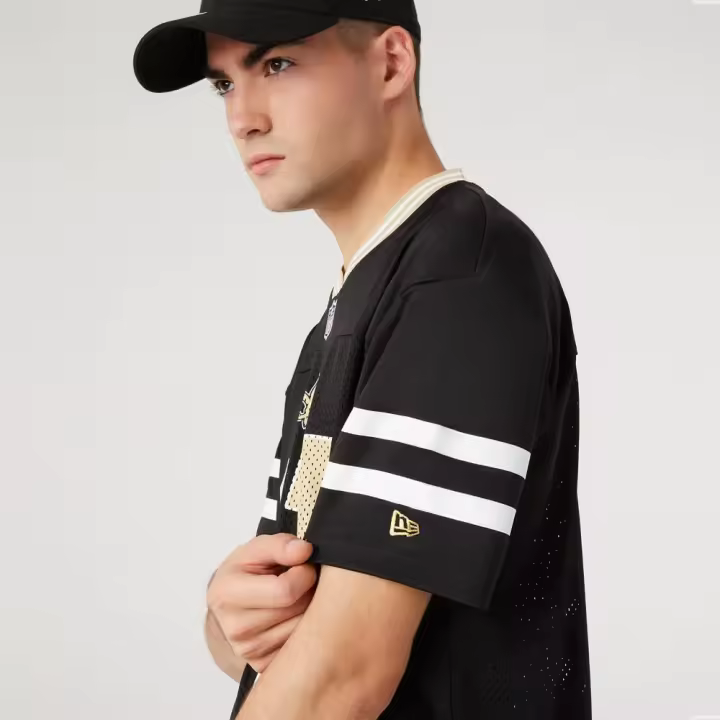 Camiseta New Era New Orleans Saints Nfl Negro Over 12572537 - 1