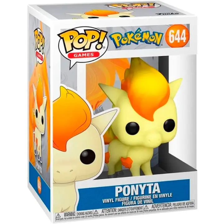 Figura Pop Pokemon Ponyta-Figura de Vinilo Coleccionable - Idea de Regalo- Mercancia Oficial - Juguetes para Niños y Adultos - Movies Fans - Muñeco para Coleccionistas y Exposición - 1