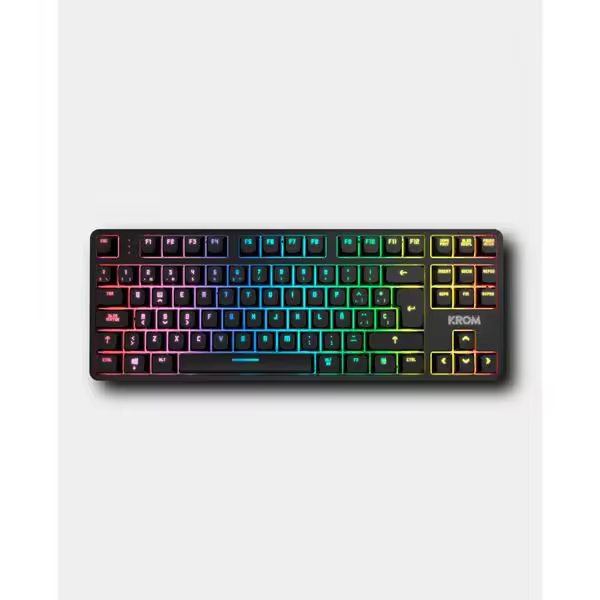 KROM Mini teclado KERNEL PRO Mecanico inalam. RGB - 1