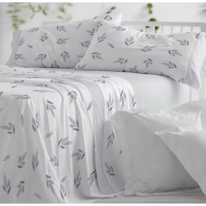 Burrito Blanco Juego de Sabana Estampado de Verano para todo el año Modelo 532 - 1